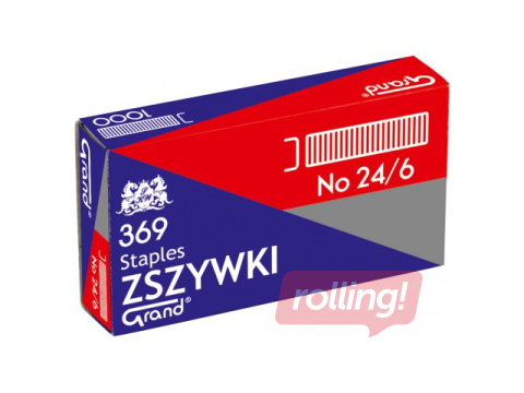 Staples Grand Nr.24/6, 1000 pcs.