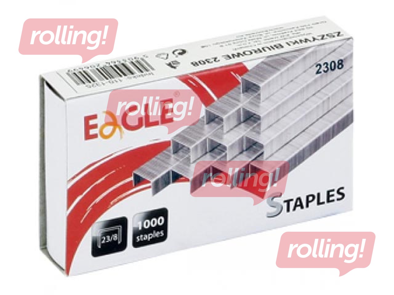 Staples Eagle Nr.23/8, 1000 pcs.