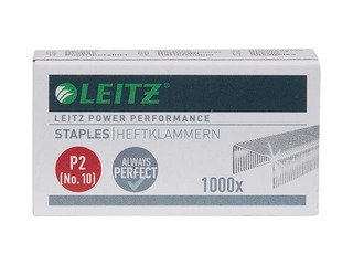 Klambrid Leitz  N10, hõbe, 1000 tk.