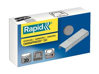 Скобы Rapid Omnipress 30, 1000 шт.