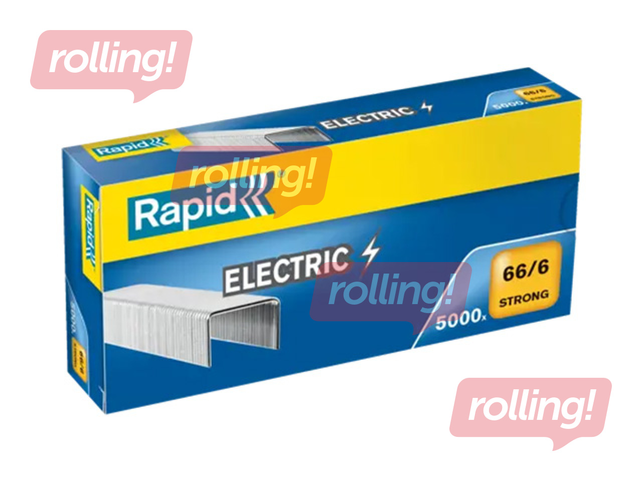 Скобы Rapid, Strong 66/6, 5000 шт.