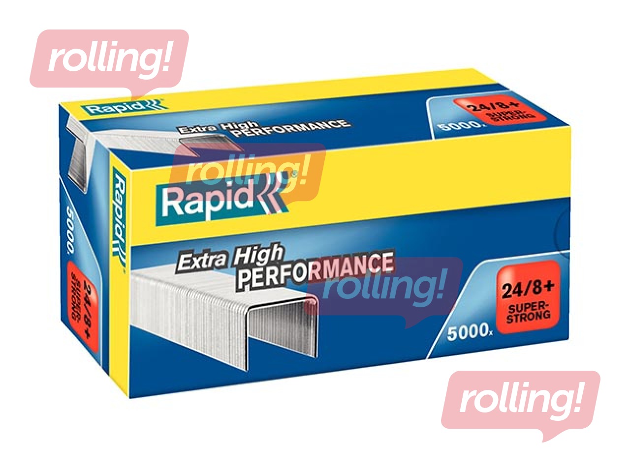 Staples Rapid Strong 24/8, 5000 pcs.