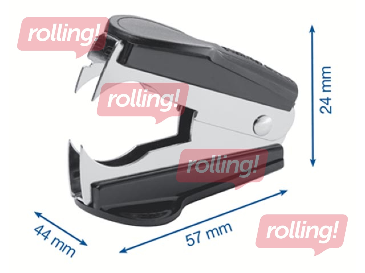 Atskavotājs Rapid C2, melns