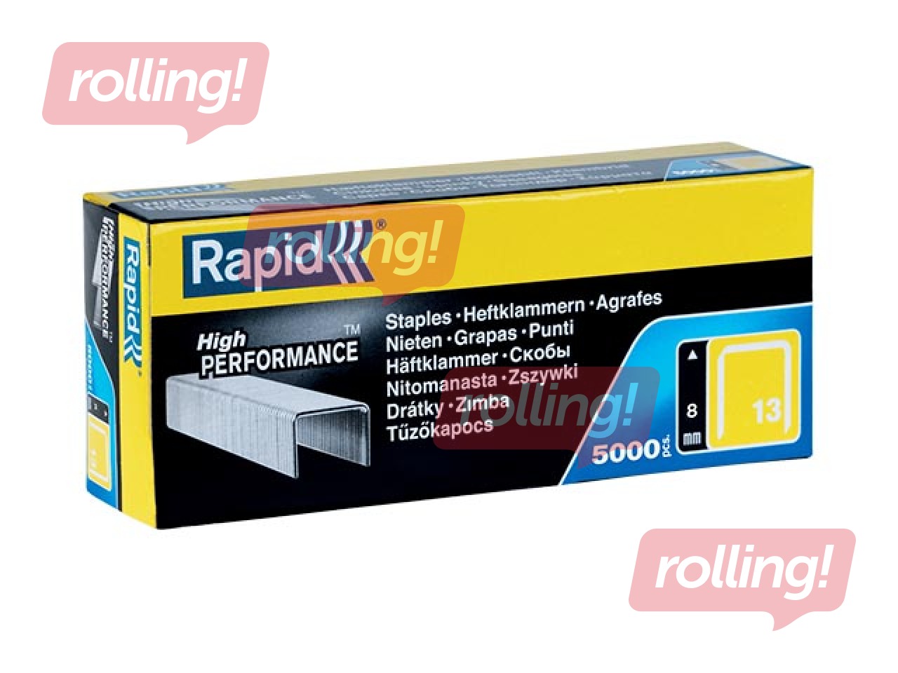 Staples Rapid Nr. 13/8, 5000 pcs.