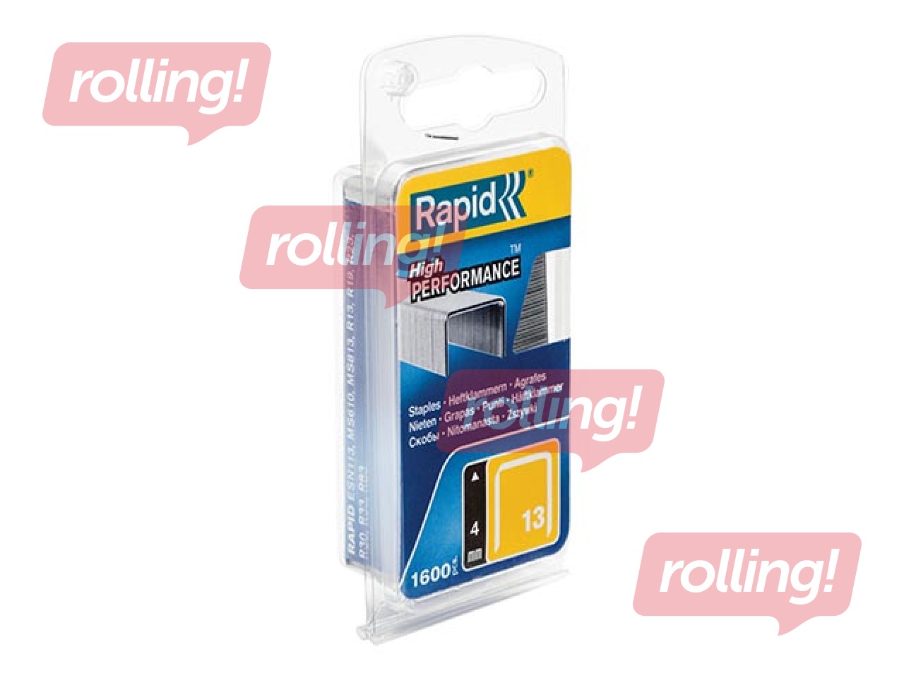 Staples Rapid Nr. 13/4, 1600 pcs.