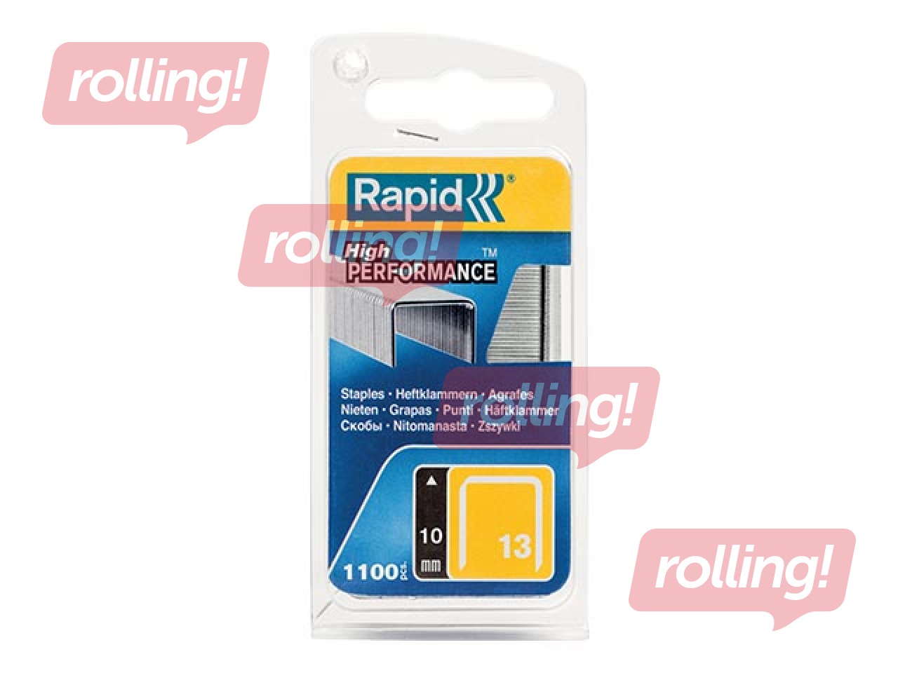 Staples Rapid Nr. 13/10, 1600 pcs.