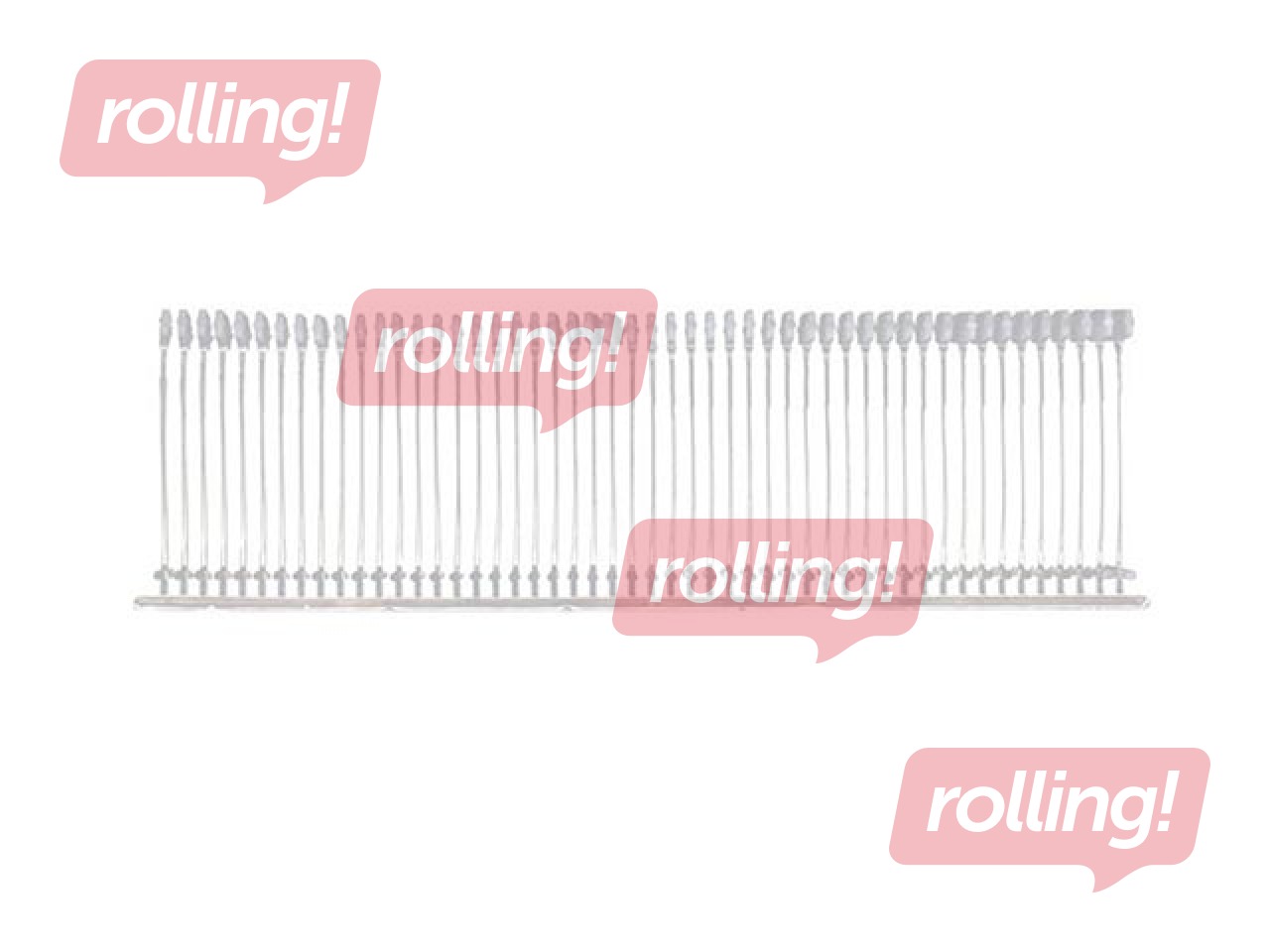 Textile clips Motex Regular, 15mm, 5000 pcs