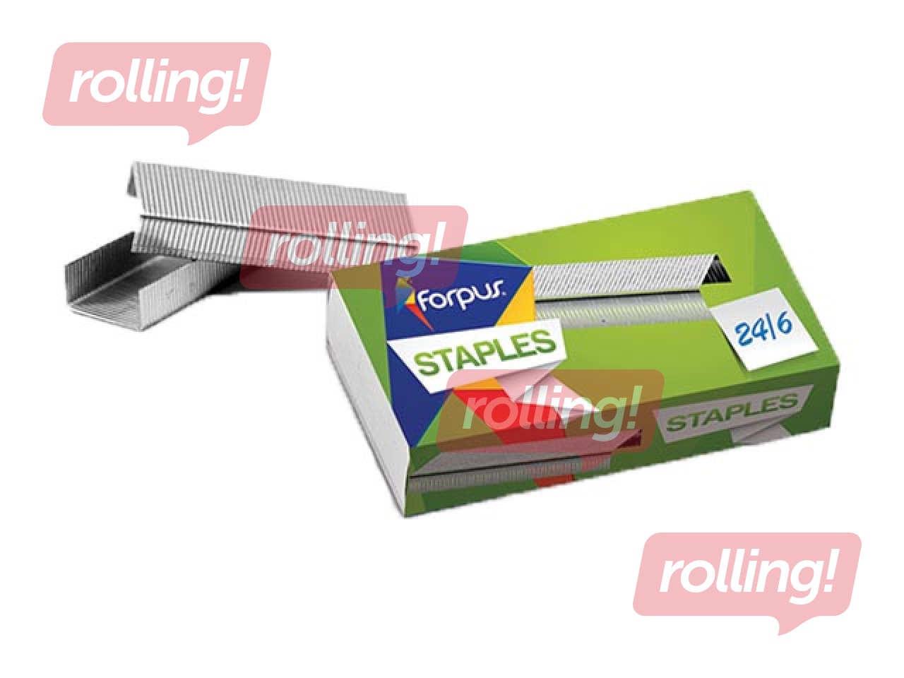 Скобы Forpus № 24/6, 1000 шт.