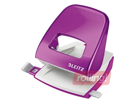 Hole Punch Leitz 5008 Metal, 30l., purple