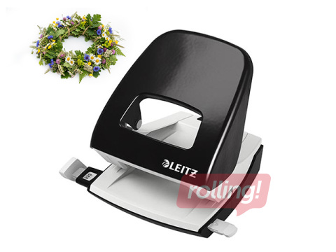 Hole Punch Leitz 5008 Metal, 30l., black +Midsummer gift!