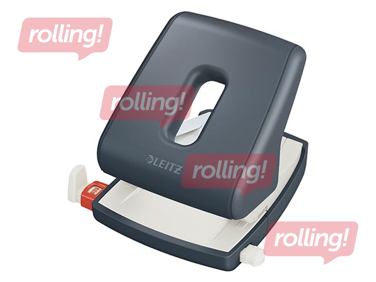 Hole Punch Leitz Cosy, 30 sheets, grey