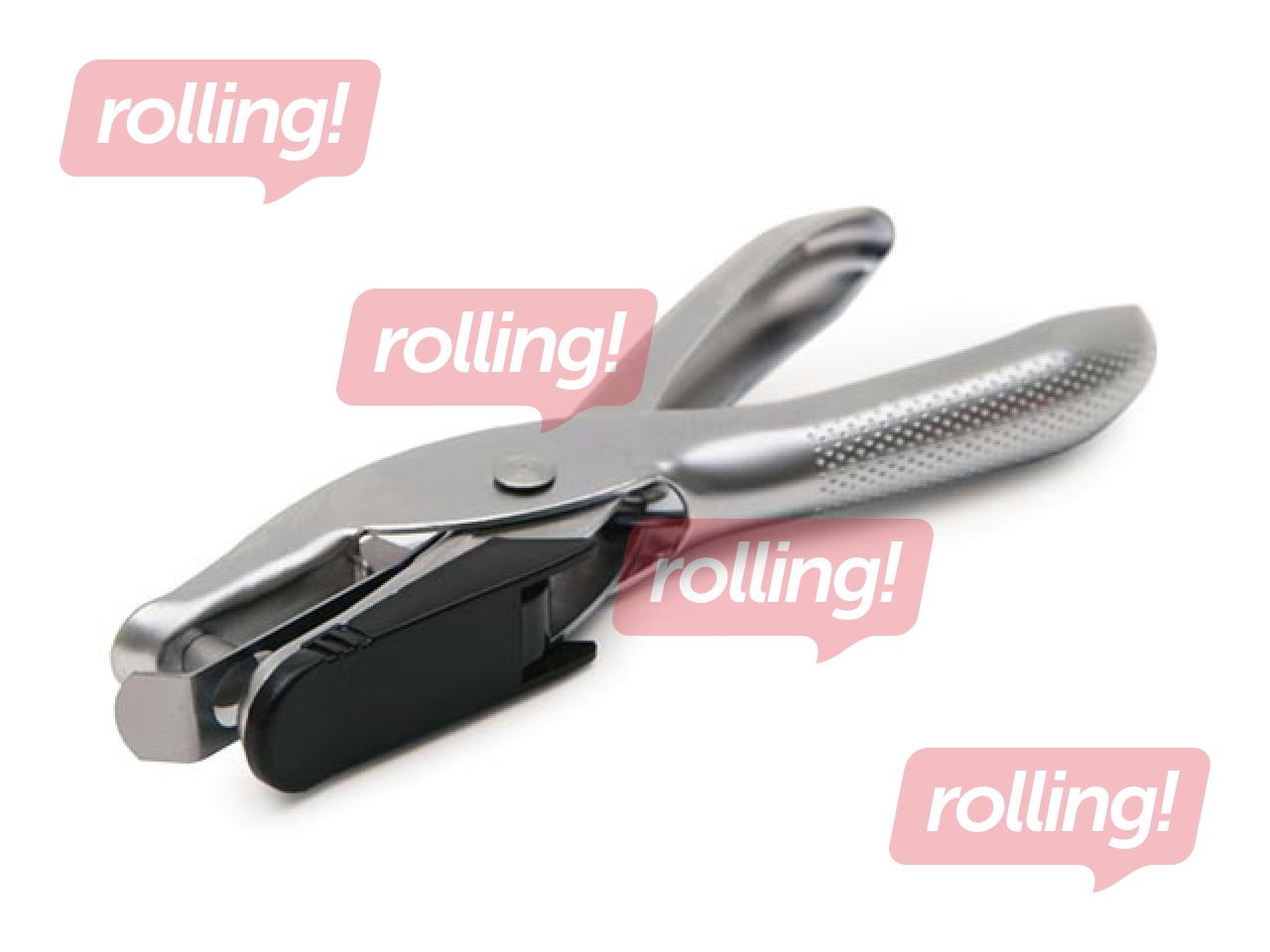 Rapesco auguraud, 1 auk, 6mm, 10 lehte, metallkorpus