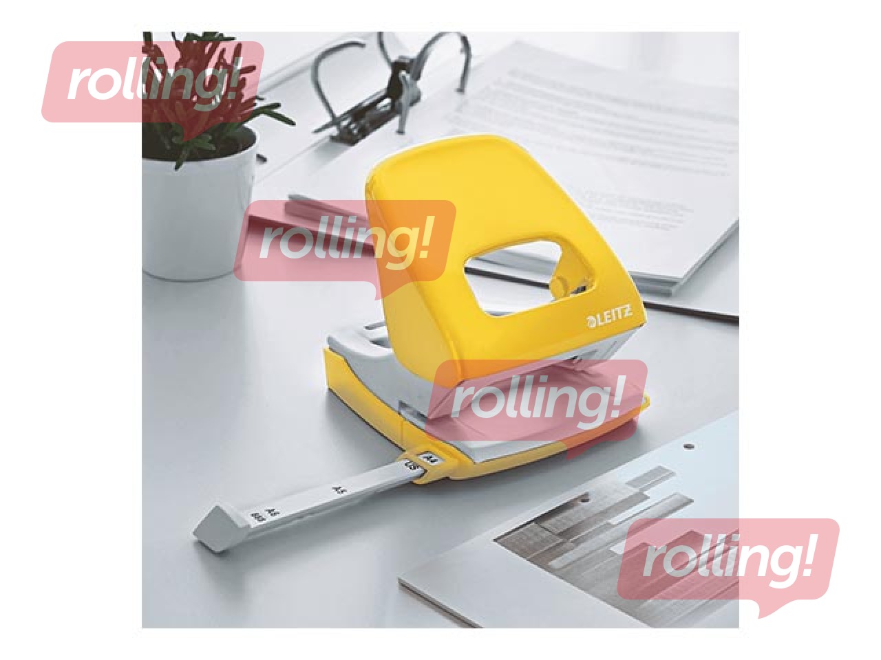 Auguraud Leitz 5008 Metal, 30l., kollane