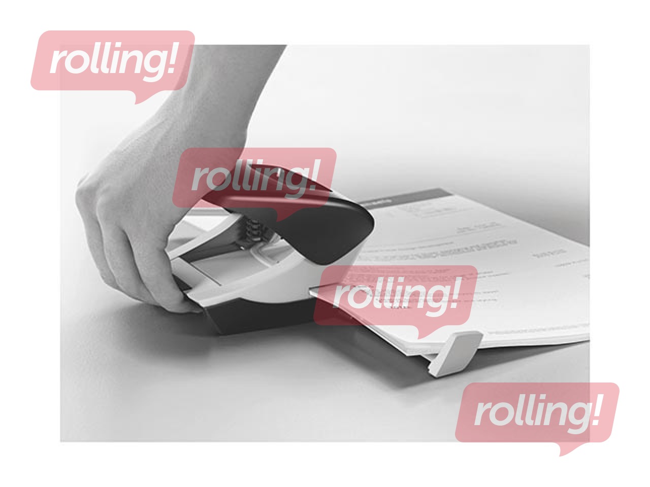 Hole Punch Leitz 5008 Metal, 30l., blue