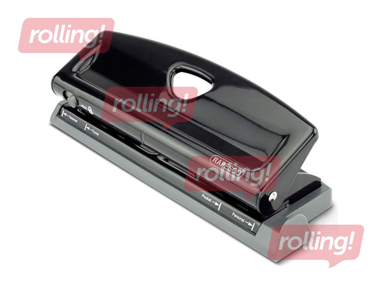 Augur Rapesco, reguleeritav, 6 auku, 10 lehte, must