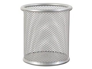 Pen holder Concorde, empty, metal, silver