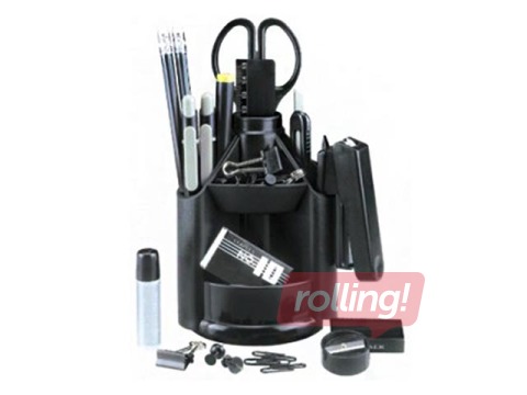 Настольный организатор Forpus 519, с аксессуарами, чёрный