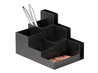 Desk organizer OPTIMO, charcoal