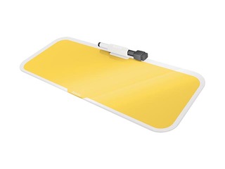 Glass Desk Notepad Leitz Cosy, yellow