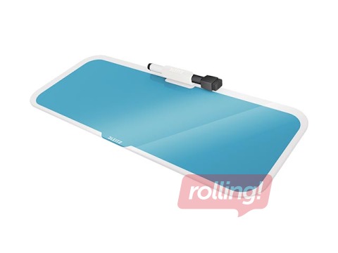 Glass Desk Notepad Leitz Cosy, blue