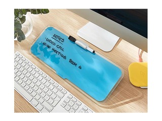 Glass Desk Notepad Leitz Cosy, blue