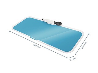Glass Desk Notepad Leitz Cosy, blue