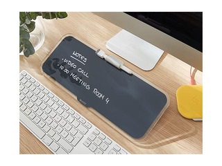 Glass Desk Notepad Leitz Cosy, grey + Midsummer gift!