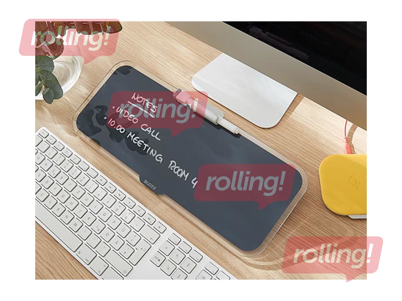 Klaasist kirjutusplaat Notepad Leitz Cosy, hall