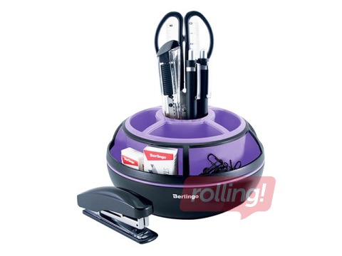 Lauaorganisaator Berlingo Instinct, 9 eset, must / lavendel