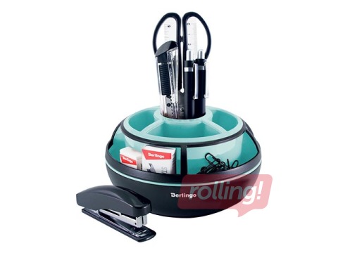 Lauaorganisaator Berlingo Instinct, 9 eset, must / piparmünt