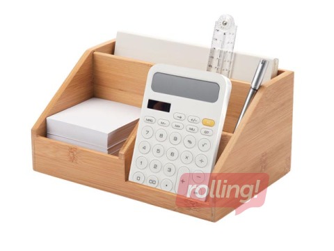 Desk organizer Forofis, bamboo, 240x160x118mm