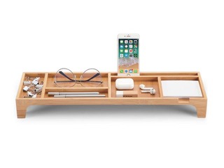 Органайзер для стола Forofis, бамбук, 530x150x65мм