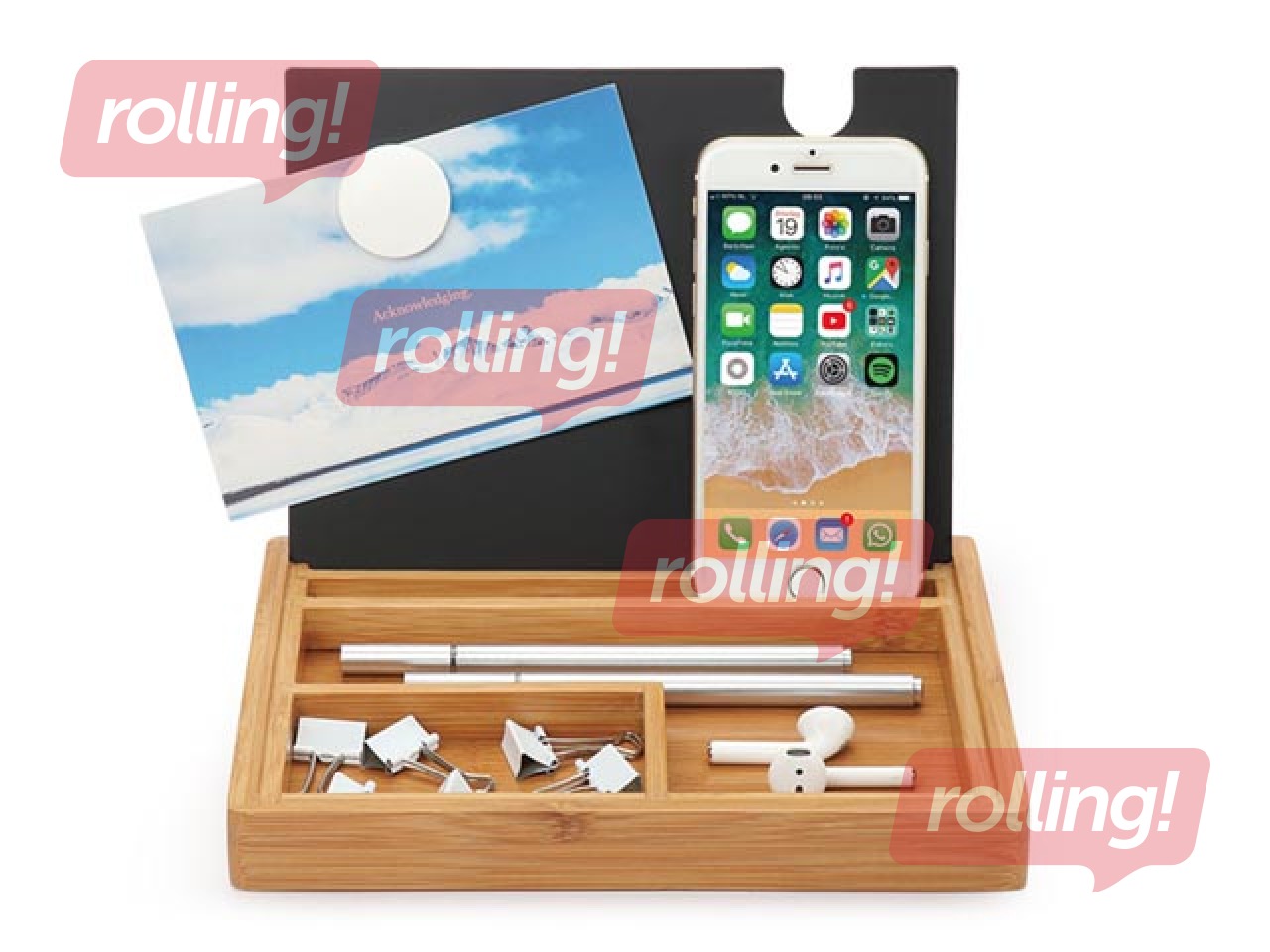 Lauakorraldaja Forofis, bambusest, 220x160x23mm