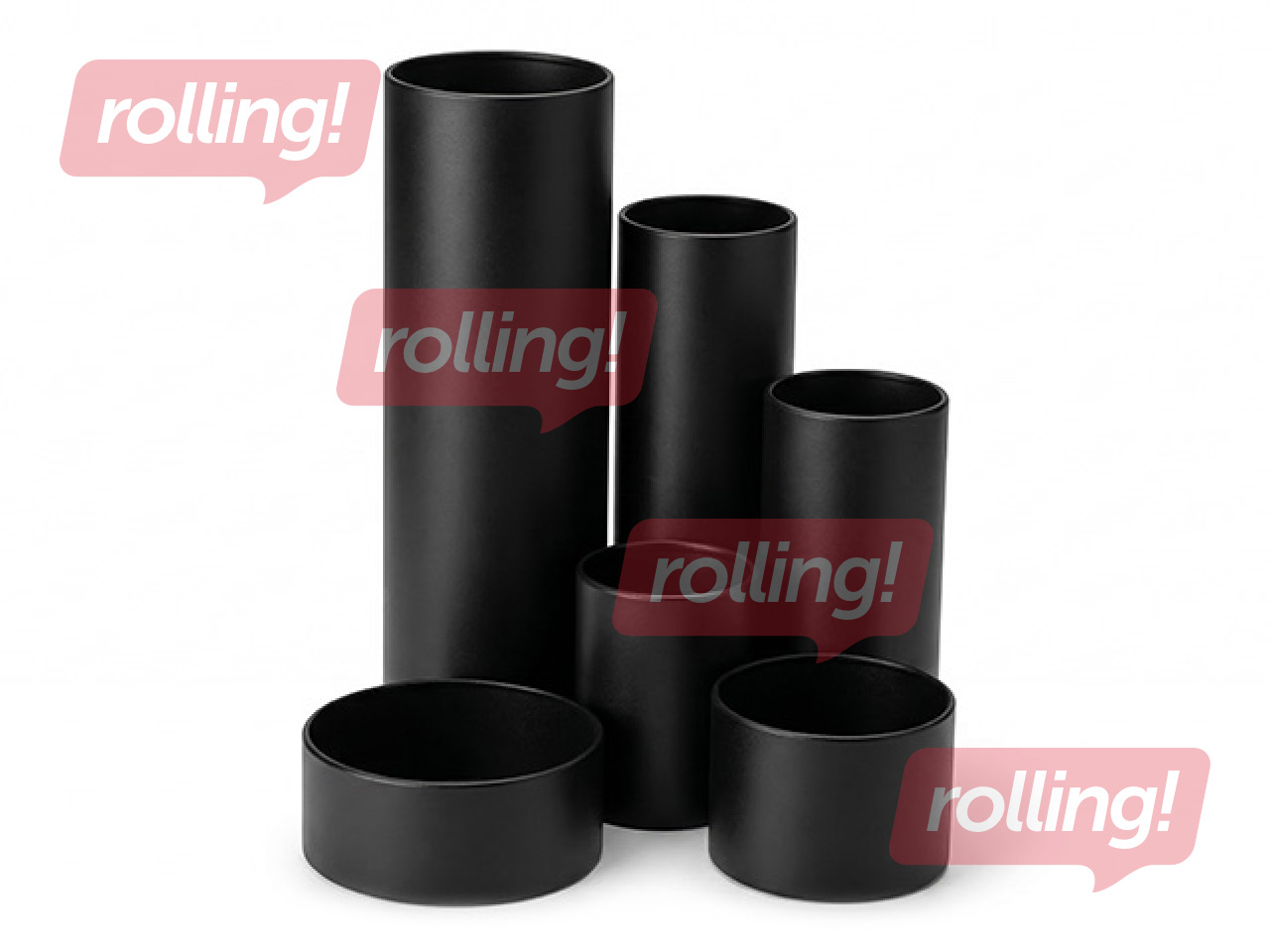 Galda piederumu trauks Concorde, tukšs, plastmasas, melns