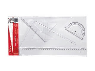 Ruler set Concorde, 4 items