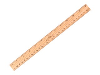 Ruler Centrum, wooden, 30cm