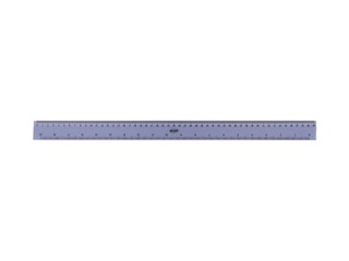 Ruler Centrum, transparent, 50cm