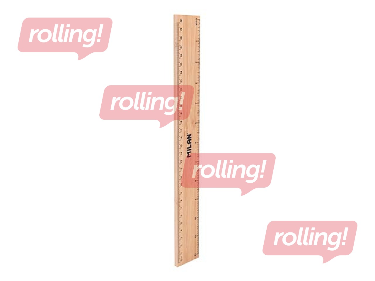 Ruler Milan Bamboo, 30cm