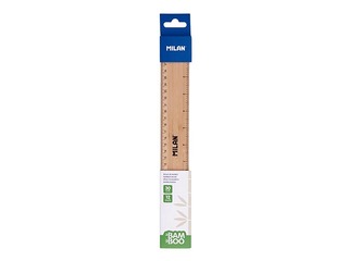 Ruler Milan Bamboo, 30cm
