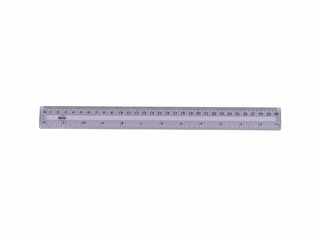 Joonlaud 30cm Centrum, plastik, läbipaistev