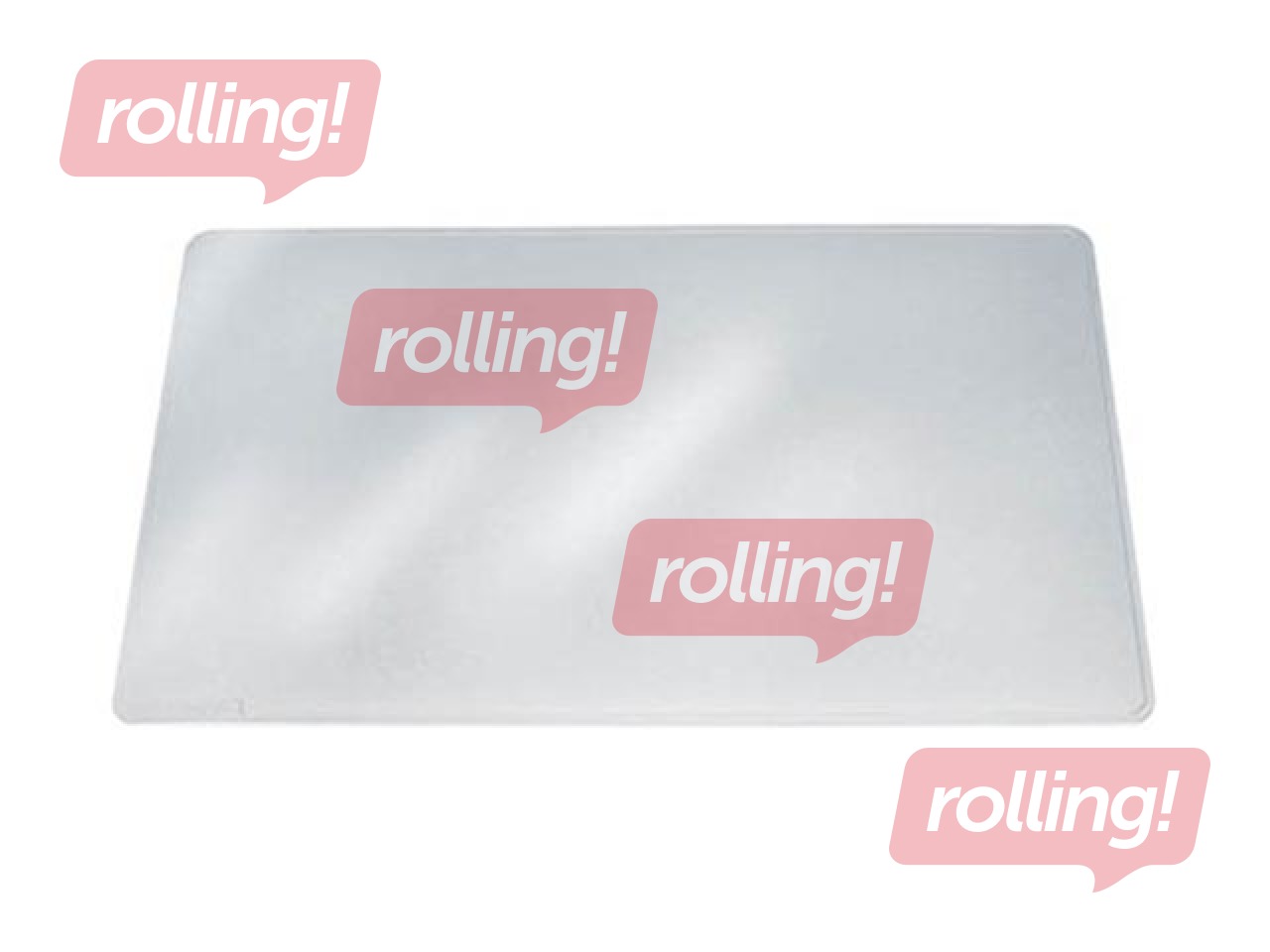Desk mat Durable Duraglas®, transparent, 50x65cm