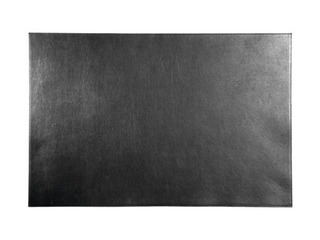 Leather desk mat Durable, black, 65x45cm