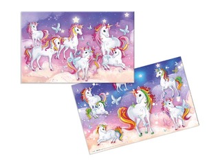Desk pad with Unicorn, 55x35cm