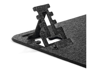 Desk mat Durable Effect, charcoal, 70x33cm 