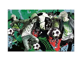Galda segums Herma, Street Soccer, 55x35cm