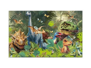 Galda segums Herma, Dino World, 55x35cm