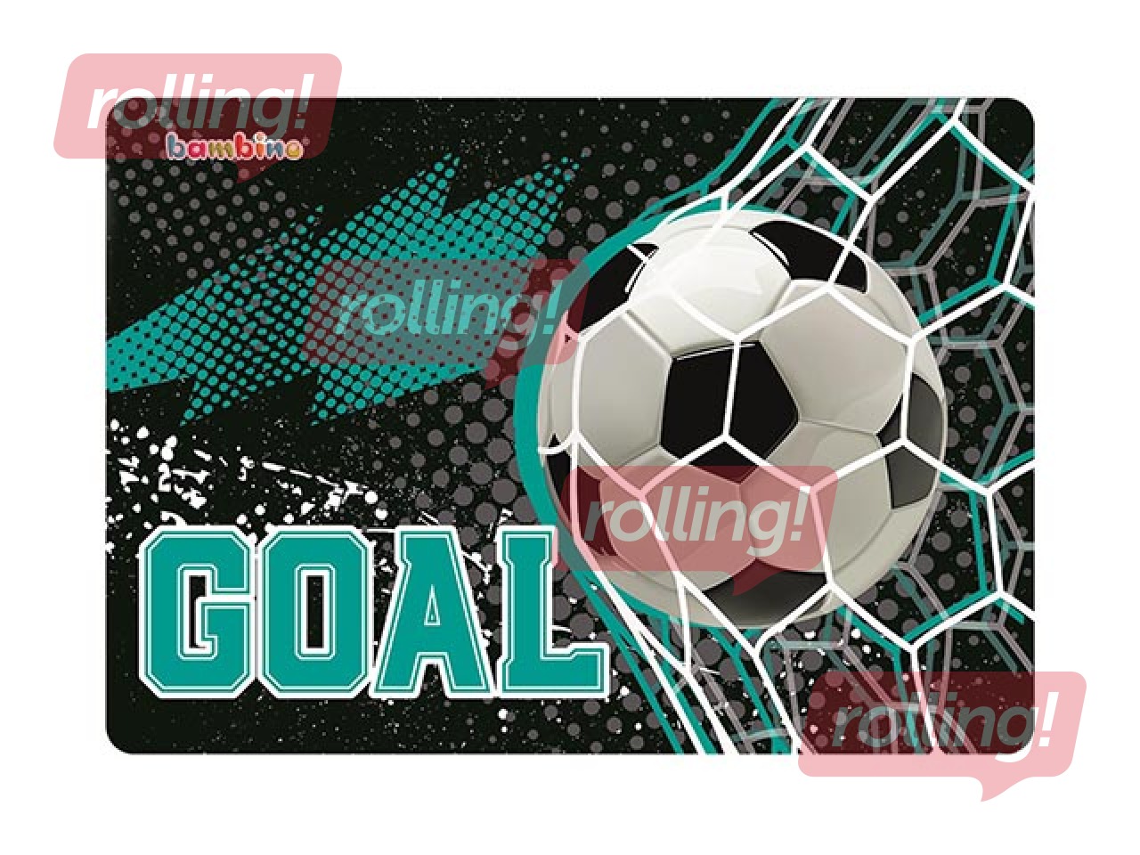 Lamineeritud lauamatt Bambino, A3, 2 erinevat disaini