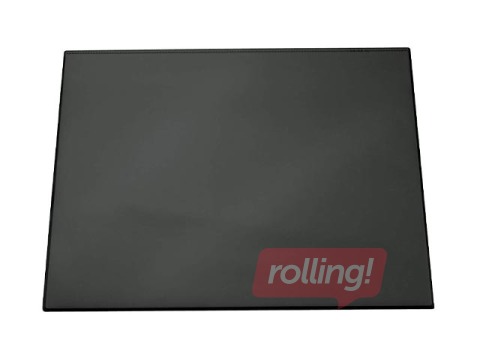 Настольный коврик Durable с прозрачной пленкой, черный, 65x52см