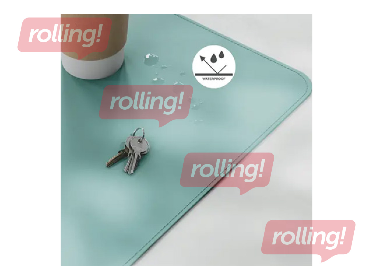 Lauakate Leitz Large, 80x40 cm, piparmündiroheline