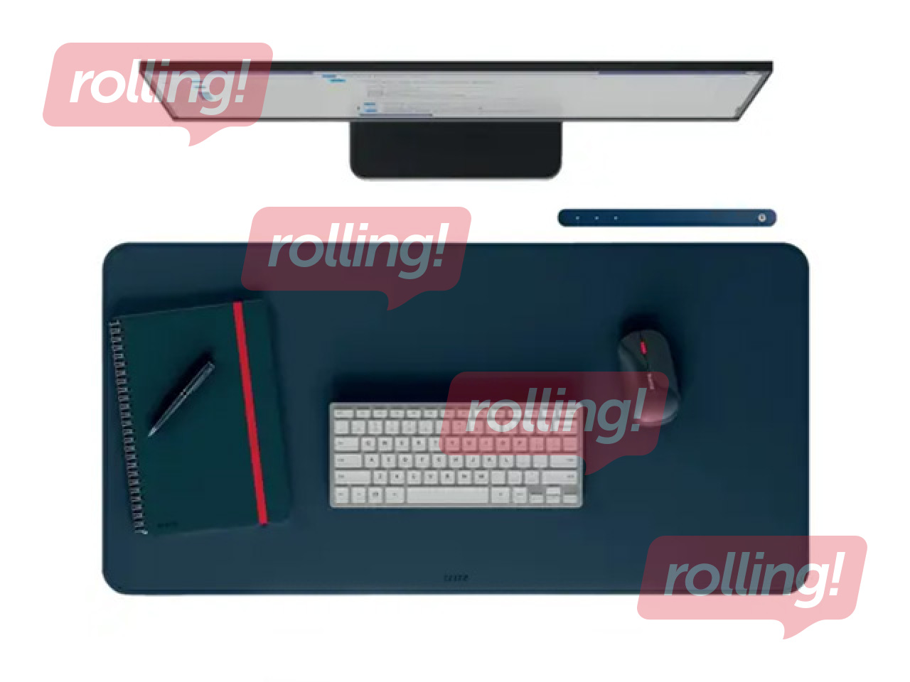 Desk Mat Leitz Large, 80x40 cm, dark blue